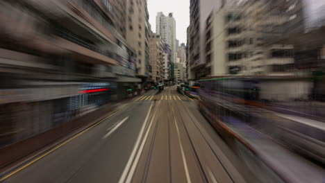 4k-Timelapse-De-Hong-Kong-Desde-El-Tranvía-Tradicional-En-El-Centro