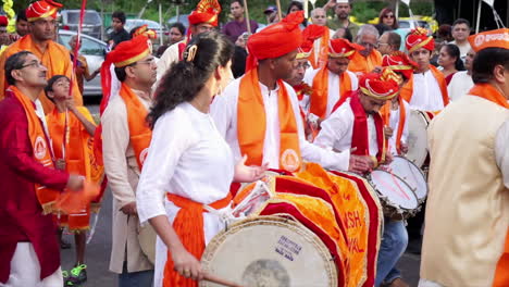 Drummers-at-Hindu-religious-procession