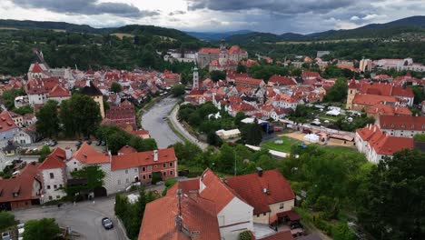 Český-Krumlov,-Bohemia-Del-Sur,-República-Checa,-Julio-De-2023