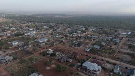 Aerial-view-of-a-rural-Township-with-residential-housing-bordering-a-wilderness-area
