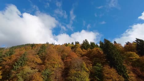 Drone-Aerial-Flight-Over-Switzerland-Lake