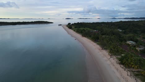 Overhead-aerial-moving-clip-of-remote-waters-in-northern-Australia