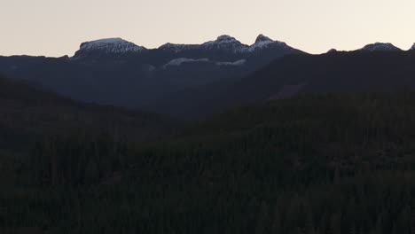 Morning-Light:-Forested-Peaks-of-Nimpkish-at-Sunrise