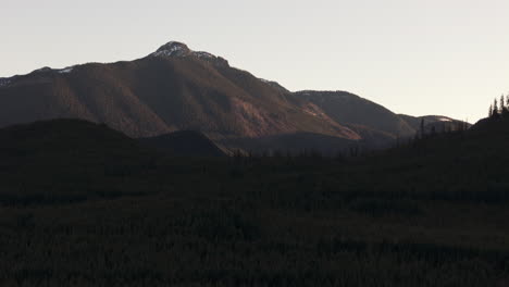 Sunrise-Over-Nimpkish-Forests:-A-Tranquil-Awakening