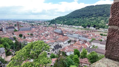 Wunderschönes-Panorama-Der-Stadt-Heidelberg