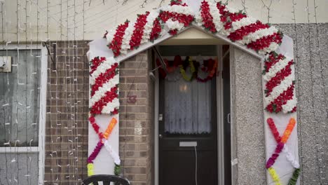 A-view-of-the-entrance-to-the-wedding-house-has-lovely-aesthetics