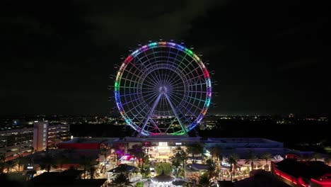 The-Wheel-at-Icon-Park-at-night