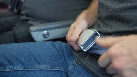 Seatbelt-on-airplane