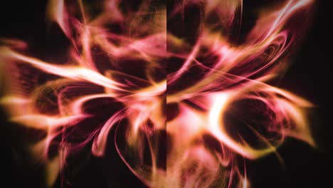 Glowing-Energy-Fractal-On-Black-Background