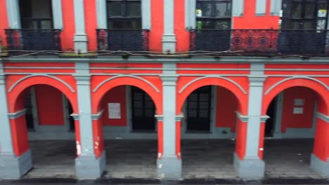 Hermosa-Vista-Aérea-Con-Drones-Del-Centro-Histórico-De-La-Ciudad-De-Córdoba,-Veracruz,-México