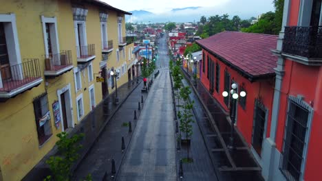 beautiful-aerial-view-with-drone-of-the-historical-Center-on-the-city-of-Cordoba,-Veracruz,-Mexico