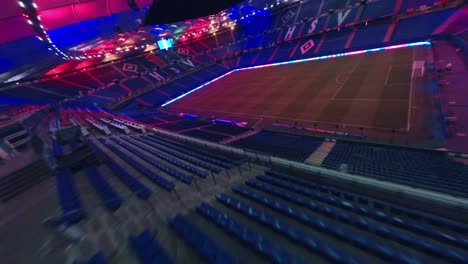 FPV-Drone-in-Hamburg-Football-Stadium-at-night-with-UEFA-EURO2024-light-show