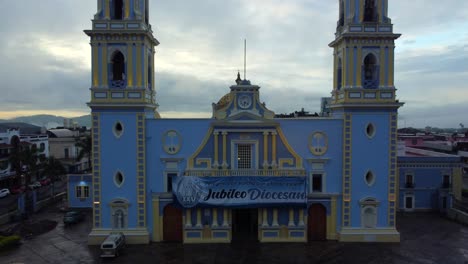 beautiful-aerial-view-with-drone-of-the-historical-Center-on-the-city-of-Cordoba,-Veracruz,-Mexico