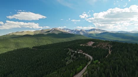 Highest-paved-road-in-North-America,-experience-the-grand-natural-beauty-of-Mount-Blue-Sky