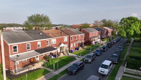 Neighbors-of-low-income-housing-area-meeting-outdoors-on-sidewalk-and-talking