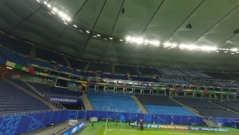 FPV-Drone-HSV-Stadium-corner-flag-towards-goal