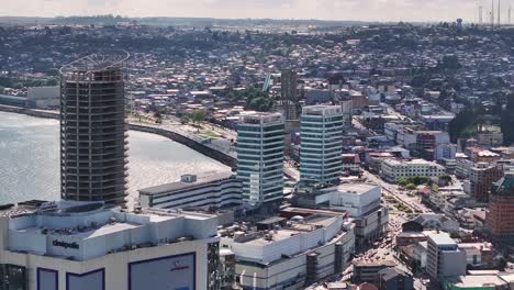 Aerial-View-Of-Puerto-Montt,-Chile