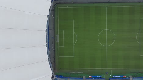 HSV-Stadium-Pitch-fly-over-drone-traveling-shot