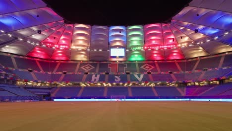 UEFA-Euro2024-Espectáculo-De-Luces-Del-Estadio-Hsv-De-Hamburgo-Con-Drones