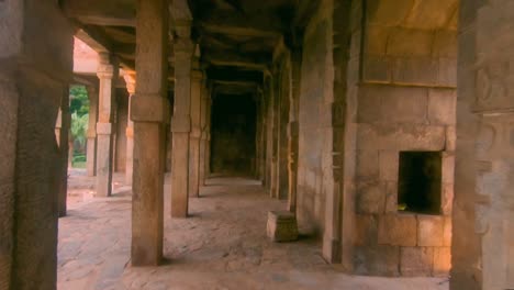 The-Qutub-complex-are-monuments-and-buildings-from-the-Delhi-Sultanate-at-Mehrauli-in-Delhi-in-India