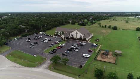 Este-Es-Un-Video-Aéreo-De-La-Iglesia-Comunitaria-De-Lantana-En-Lantana-Texas