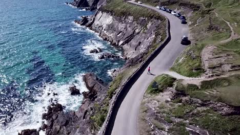 Costa-De-La-Península-De-Dingle-Por-Drone