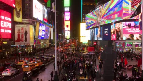 Blick-Auf-Den-Times-Square-Am-Abend