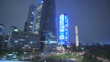 Ciudad-De-México-Iluminada-Por-La-Noche