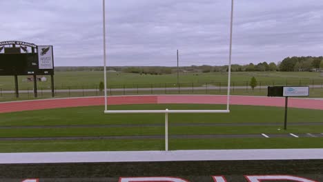 Pea-Ridge,-Postes-De-Portería-De-Campo-De-Fútbol-De-Arkansas