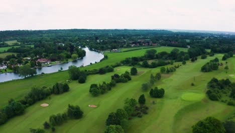 El-Hermoso-Paisaje-De-Maidenhead,-Con-El-Río-Támesis.