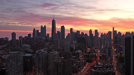 Vista-Aérea-De-Chicago-Desde-El-Oeste