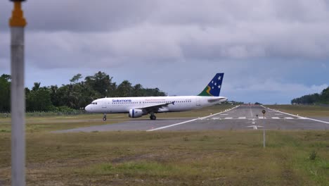 Solomon-Airlines--Intenational-Inaugural-Flight-to-Munda