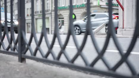 Side-view-of-car-passing