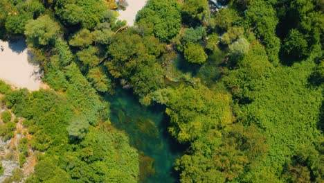 Aerial-view-of-Kravica-Waterfalls,-Bosnia-and-Herzegovina