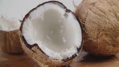 Water-droplets-in-coconut-shell