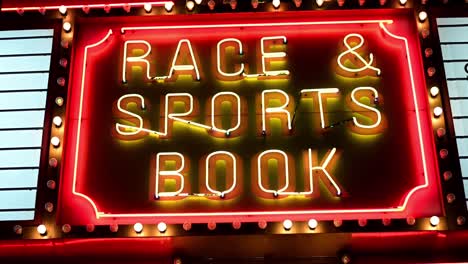 Retro-Neon-Sports-Book-Sign-Downtown-Las-Vegas