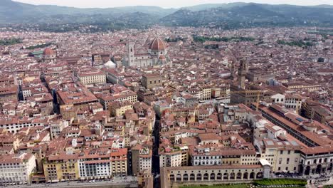 Renaissance-majesty:-Aerial-panoramic-view-of-Florence-iconic-Duomo