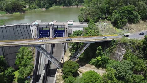 Presa,-Central-Hidroeléctrica,-Central-Hidroeléctrica-Para-Generación-De-Energía-Renovable,-Costa-Rica,-Cachi,-Cartago,-Energía-Hidroeléctrica