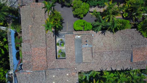 Hermosa-Vista-Aérea-Con-Drone-Del-Pueblo-De-Zimpizahua,-Veracruz,-México