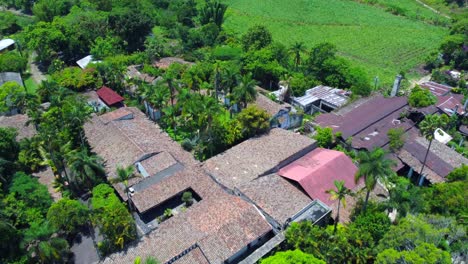 beautiful-aerial-view-with-drone-of-the-town-of-Zimpizahua,-Veracruz,-Mexico