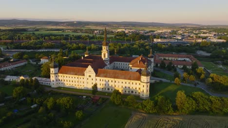 Klášter-Hradisko,-monastery,-historical-landmark,-Olomouc,-Czech-Republic