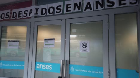 Entrance-Door-of-Anses-Public-Government-Administration-of-Argentina-against-economic-crisis