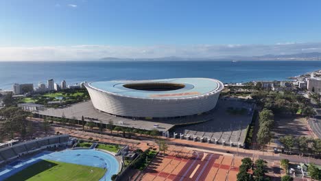 Estadio-De-DHL-En-Ciudad-Del-Cabo,-En-Western-Cape,-Sudáfrica