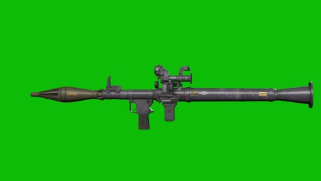 3D-model-of-a-modern-RPG-launcher-rotating-360-degrees-on-green-screen-3D-animation