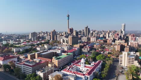 Horizonte-De-Johannesburgo-En-Johannesburgo-En-Gauteng-Sudáfrica