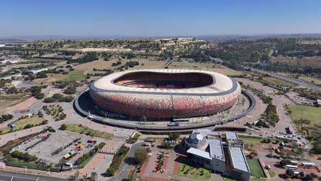 FNB-Stadion-In-Johannesburg-In-Gauteng,-Südafrika