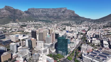 Centro-De-La-Ciudad-En-Ciudad-Del-Cabo-En-Western-Cape-Sudáfrica