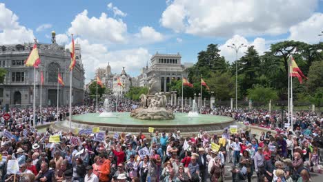 Thousands-of-protesters-gather-at-Cibeles-Square-in-Madrid-to-defend-public-healthcare