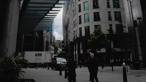 Ciudad,-Londres:-Vista-De-Los-Rascacielos-De-La-Ciudad,-Que-Muestran-El-Impresionante-Horizonte-Y-La-Arquitectura-Moderna