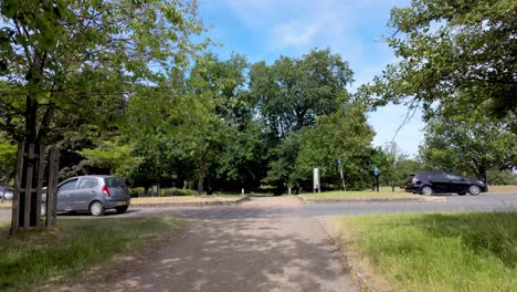 Richmond,-London:-Entering-Richmond-Green-and-Old-Deer-Park,-stepping-into-lush-greenery-and-a-tranquil-atmosphere